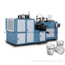 Double Side PE Coated Automatic Tea Cup Making Machine , Cu